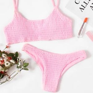 Pink bikini